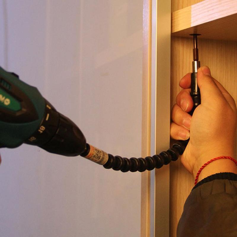 DOMOM: Flexible Drill Bit Extension with Screw Drill Bit Holder