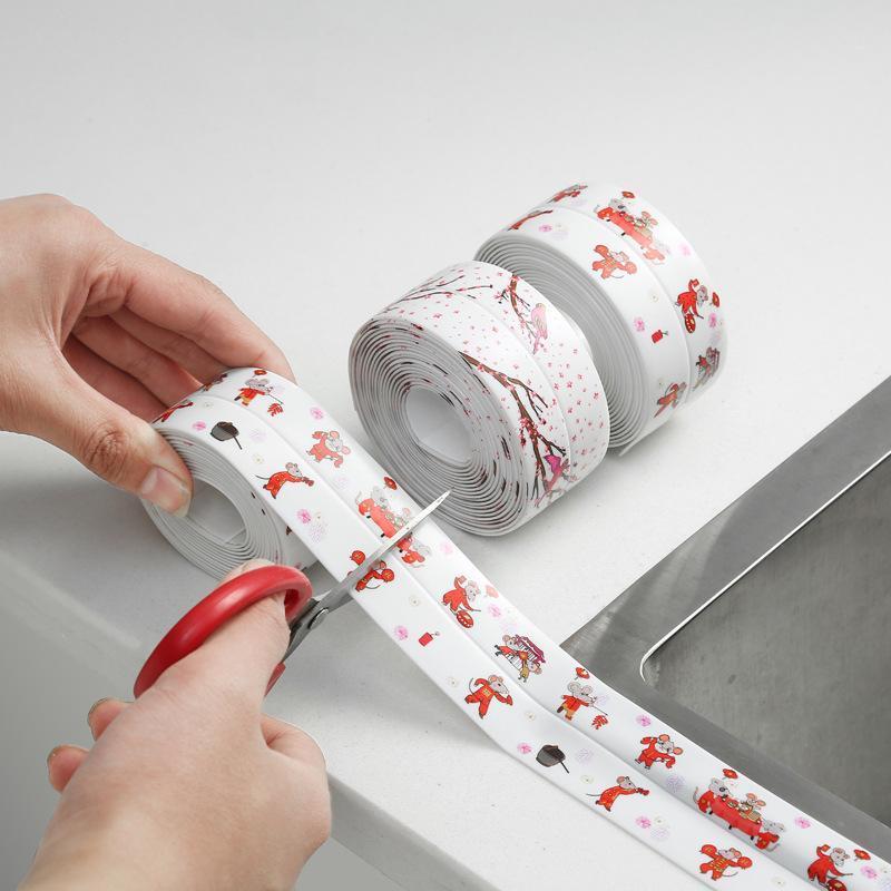 Professional Self-Adhesive Caulk Strip【 Anti Mildew Tape】10.5ft