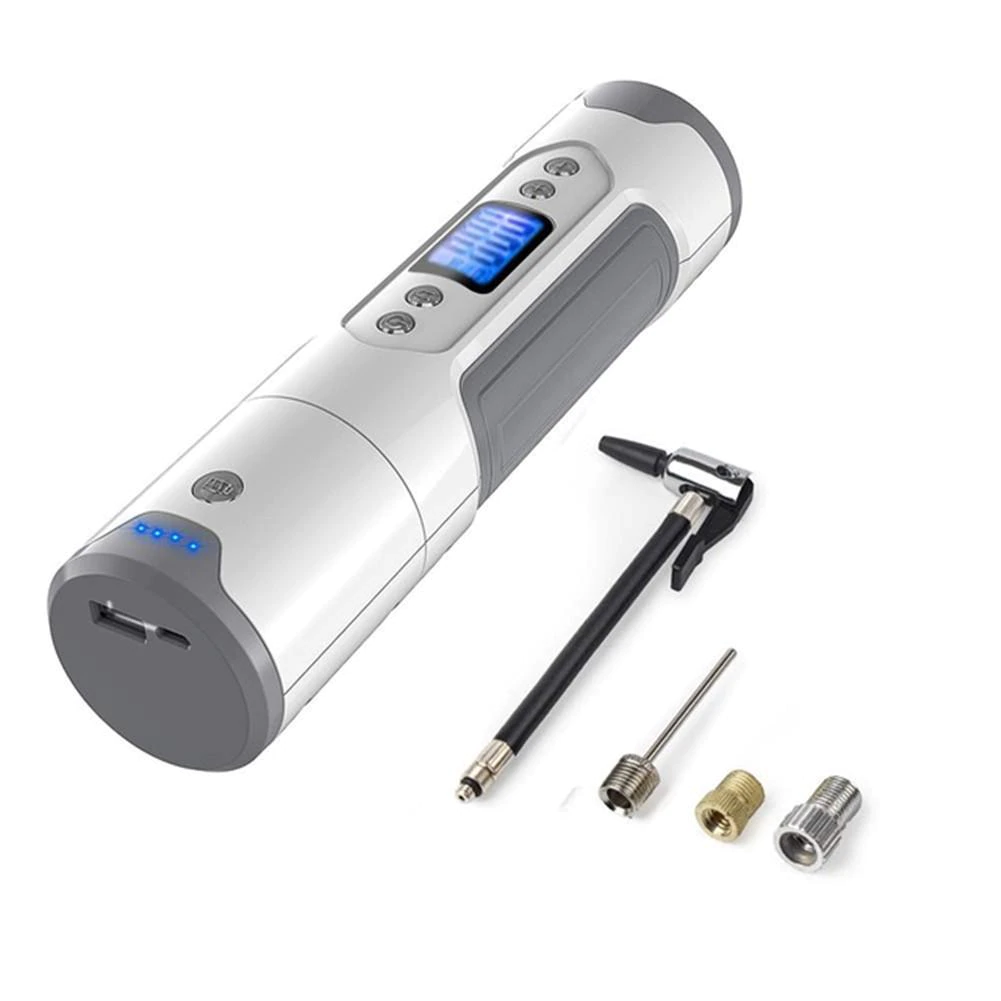 Portable Electric Air Pump With Digital Gauge LCD