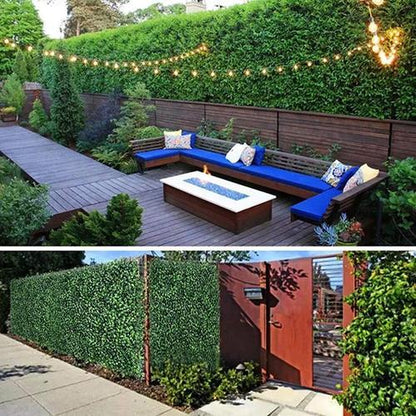 Expandable Faux Privacy Fence
