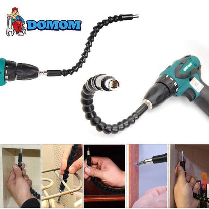 DOMOM: Flexible Drill Bit Extension with Screw Drill Bit Holder