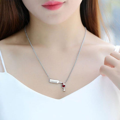 New Lovely wine Necklace ( BUY 1 GET 1 FREE )