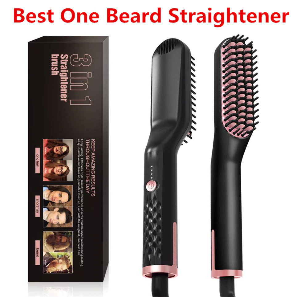 2020 NEW: Styling Multifunctional Hair Straightening Irons Beard kit
