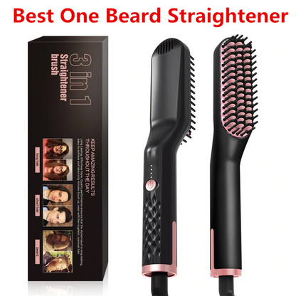 2020 NEW: Styling Multifunctional Hair Straightening Irons Beard kit