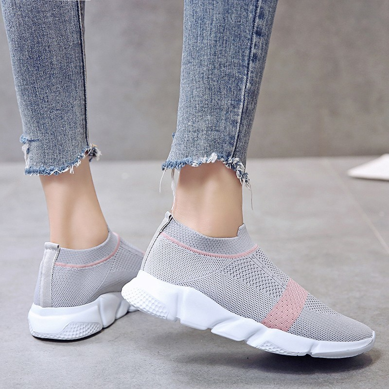 Comfortable And Breathable Tennis Jogging Sports Shoes Flats