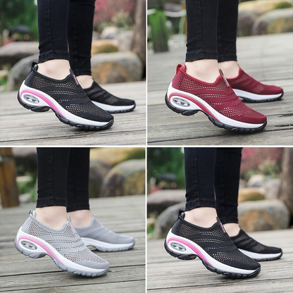 Ladies Shoes Slip-on Air Cushion Plus Size