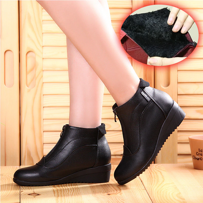 Winter Snow Boots Wedge Heels Women