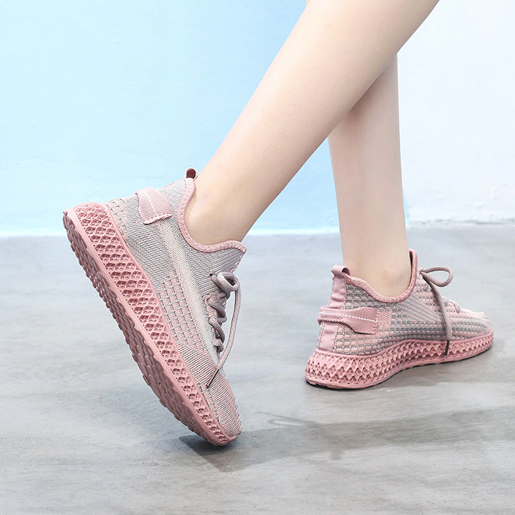 Ladies Footwear Breathable Sneakers