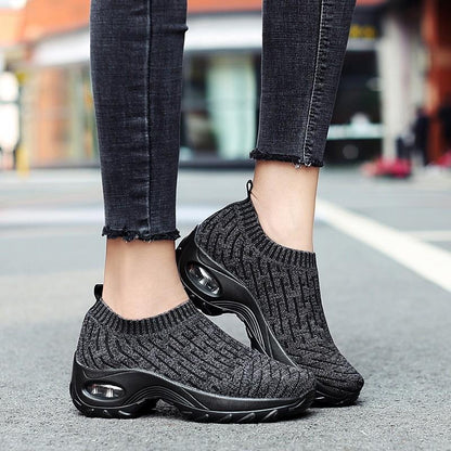 Women's Walking Shoes Sock Sneakers
