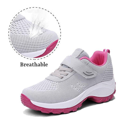 Women's Comfortable Woven Knit Sneakers