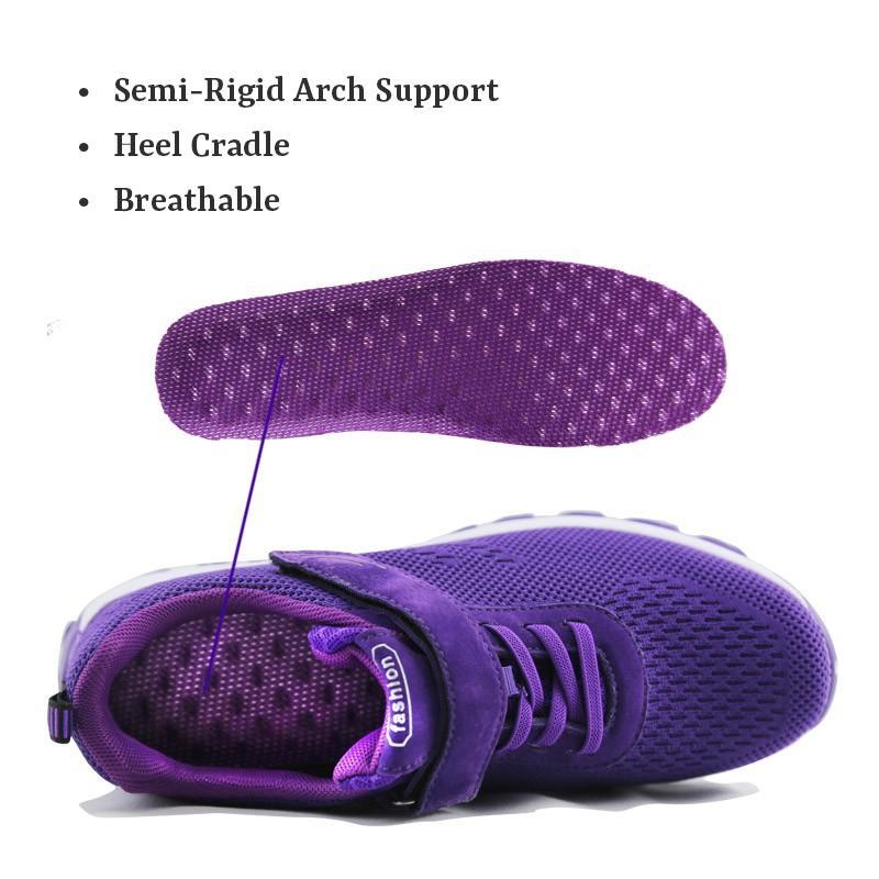 Women's Comfortable Woven Knit Sneakers