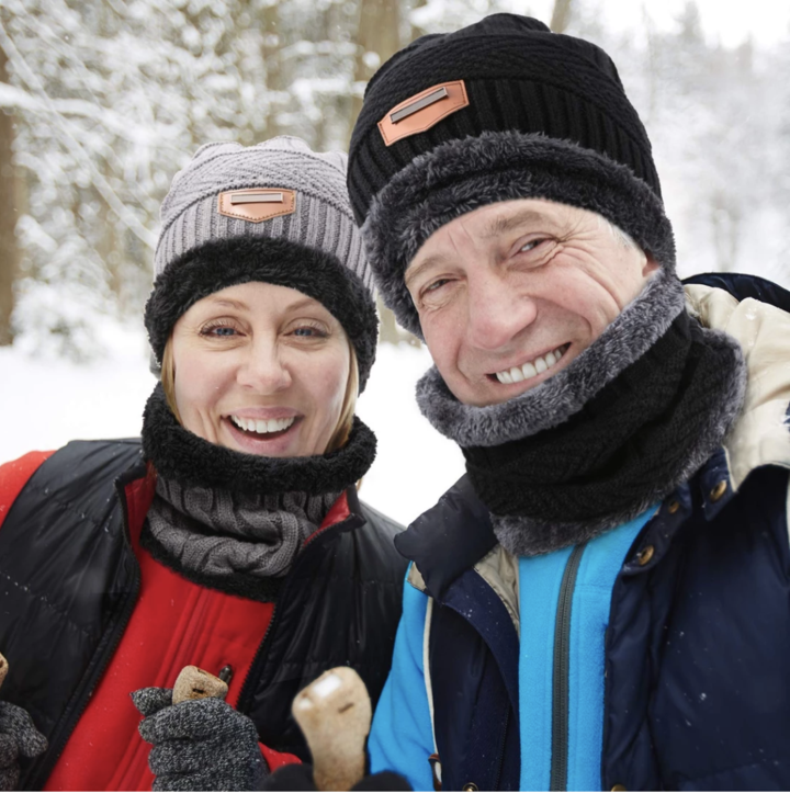 Beanie Hat Scarf Set