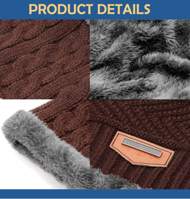 Beanie Hat Scarf Set