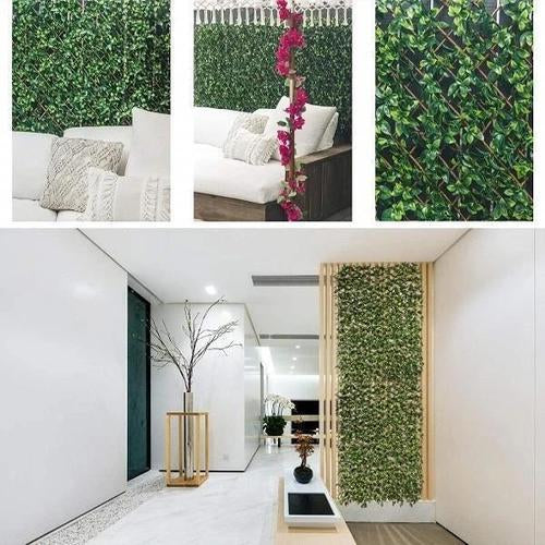 Expandable Faux Privacy Fence