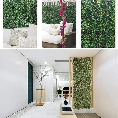 Expandable Faux Privacy Fence