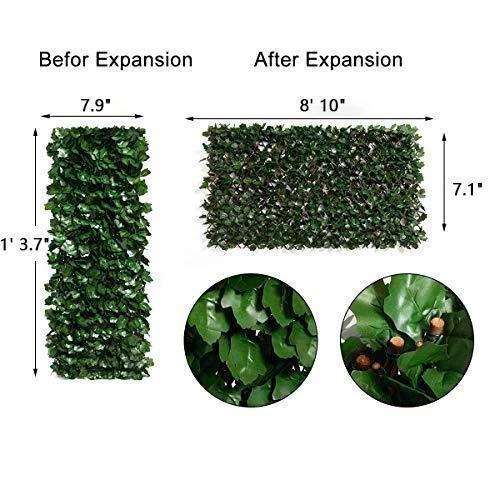 Expandable Faux Privacy Fence