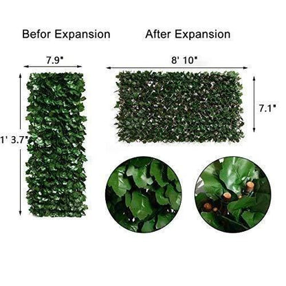 Expandable Faux Privacy Fence