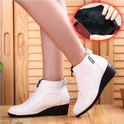 Winter Snow Boots Wedge Heels Women
