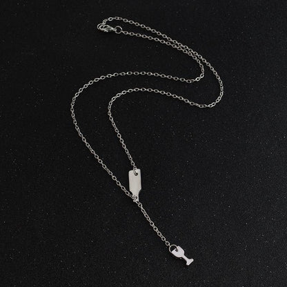 WINE BOTTLE AND GLASS