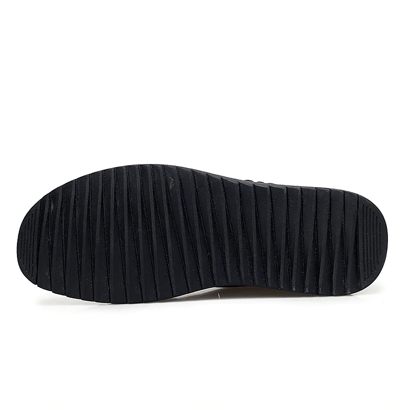 New men leather casual shoes breathable comfortable light, non-slip and wear-resistant