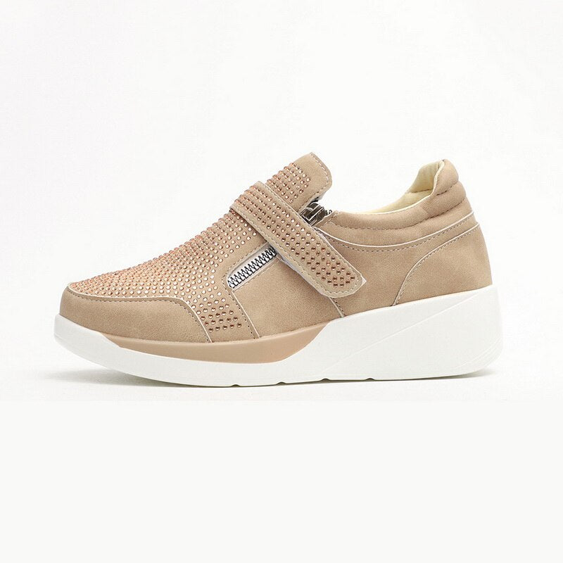 2020 New Flock high heel casual Women Sneakers