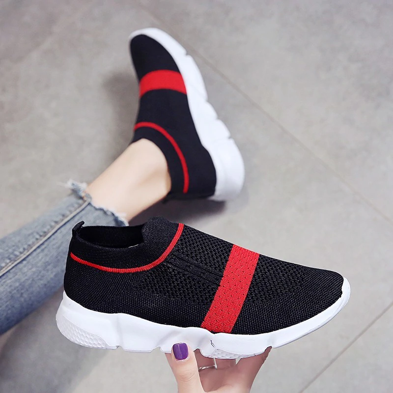 Comfortable And Breathable Tennis Jogging Sports Shoes Flats