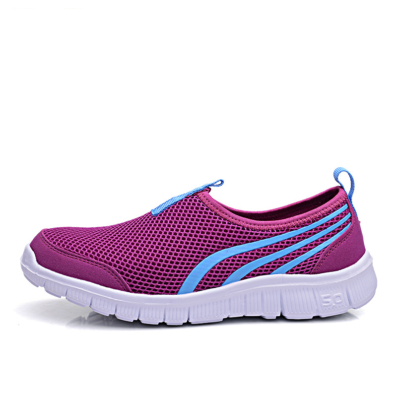 Fashion 2019: Shoes woman Breathable Mesh Flat
