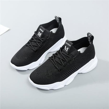 Women's Shoes - Fashion Women Air Mesh Fly-wire Sneakers