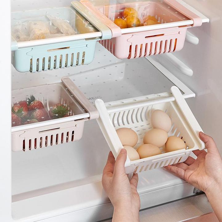 Kitchen Storage Refrigerator Partition Storage Rack