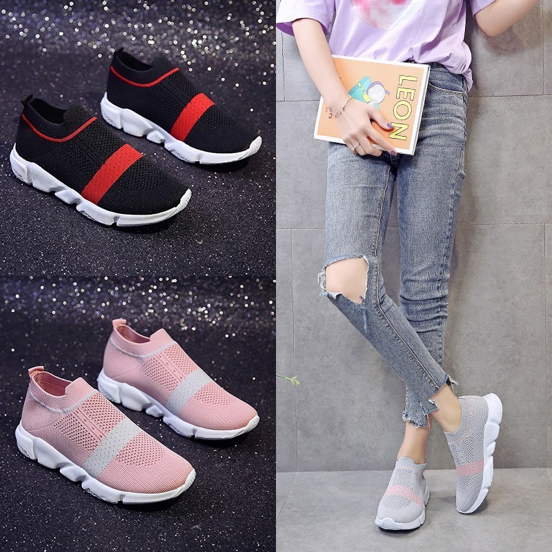 Comfortable And Breathable Tennis Jogging Sports Shoes Flats