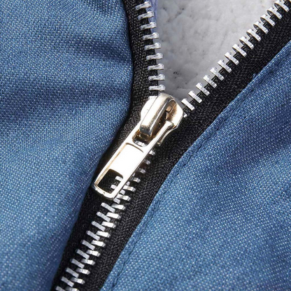 Women Warm Hooded Jean Jackets Winter