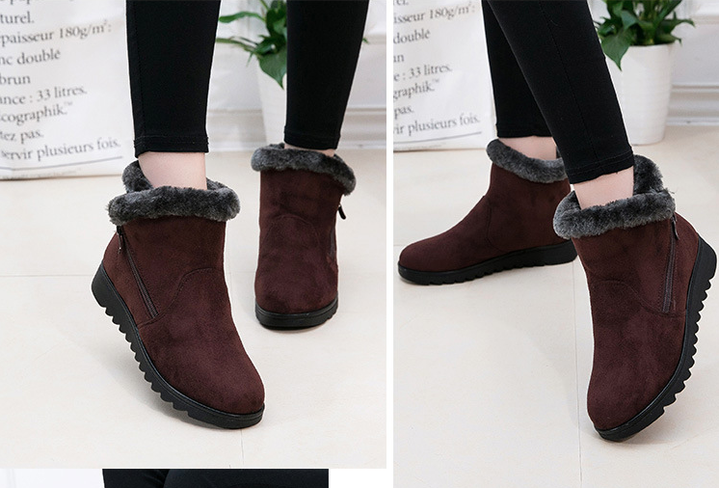 New Winter Plush Snow Boots