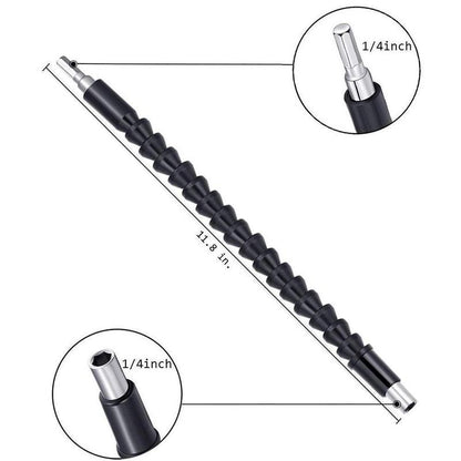 DOMOM: Flexible Drill Bit Extension with Screw Drill Bit Holder
