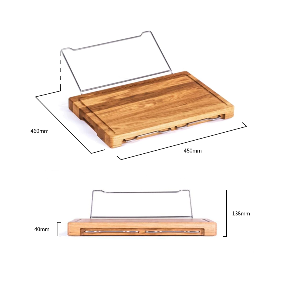Multifunction Bamboo Cutting Board With Food Storage Box