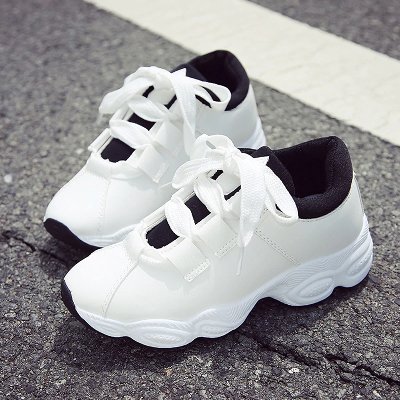 Breathable Lace up Canvas Vulcanize Shoes For Women