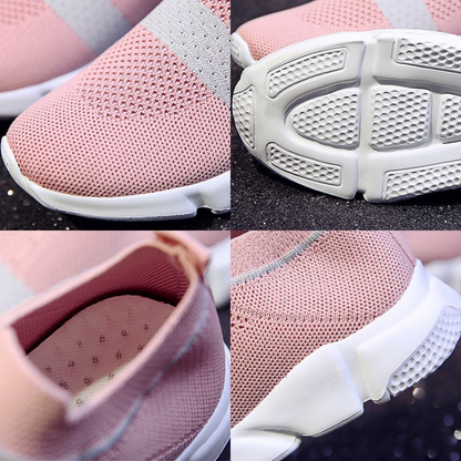 Comfortable And Breathable Tennis Jogging Sports Shoes Flats