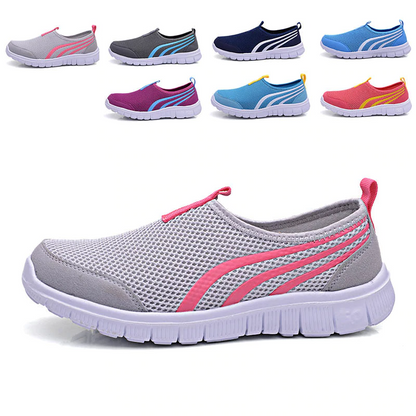 Fashion 2019: Shoes woman Breathable Mesh Flat