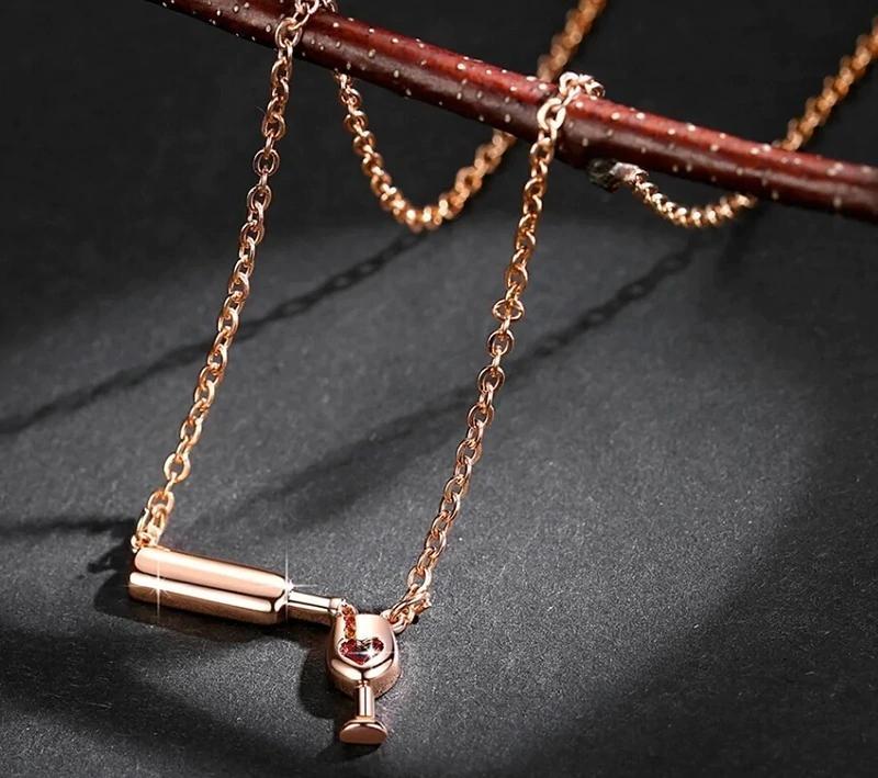 New Lovely wine Necklace ( BUY 1 GET 1 FREE )