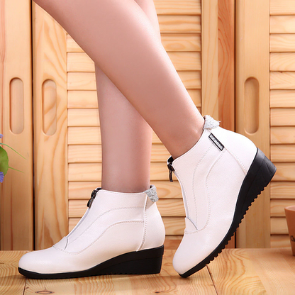 Winter Snow Boots Wedge Heels Women