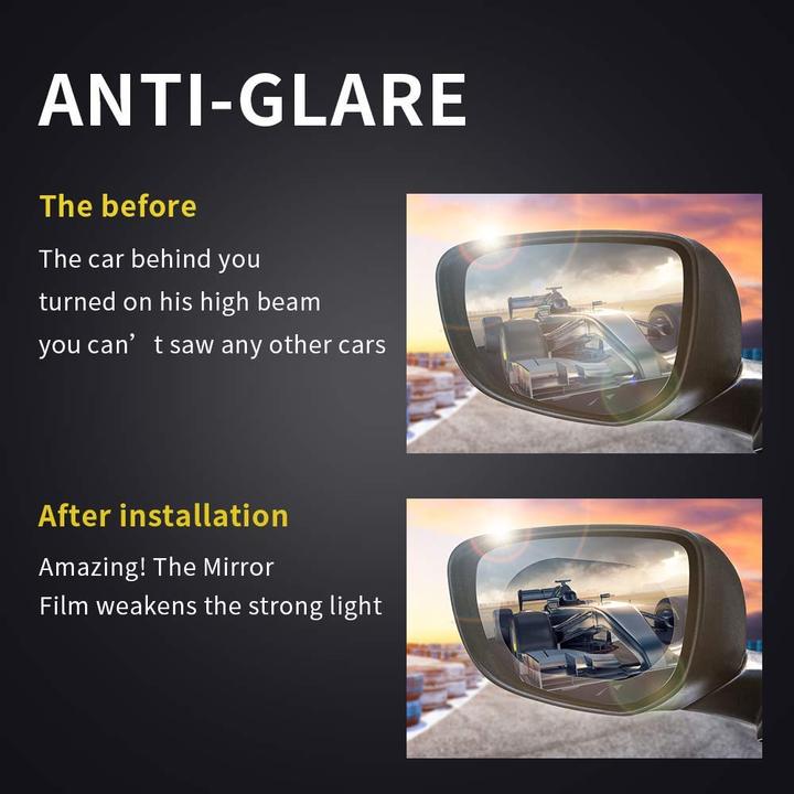 Car Rearview Mirror Rainproof Film
