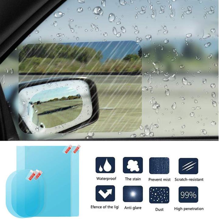 Car Rearview Mirror Rainproof Film