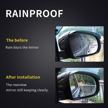 Car Rearview Mirror Rainproof Film