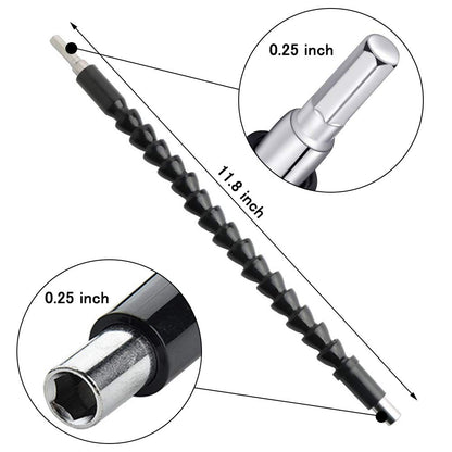 DOMOM: Flexible Drill Bit Extension with Screw Drill Bit Holder