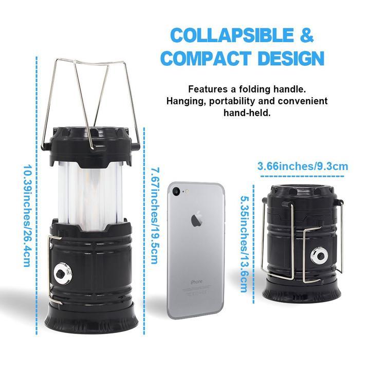 Portable Outdoor LED Flame Lantern Flashlights -Camping Lantern-