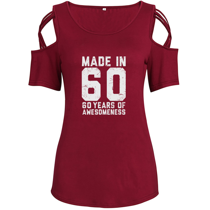 Made In 60 Shoulder T-shirts