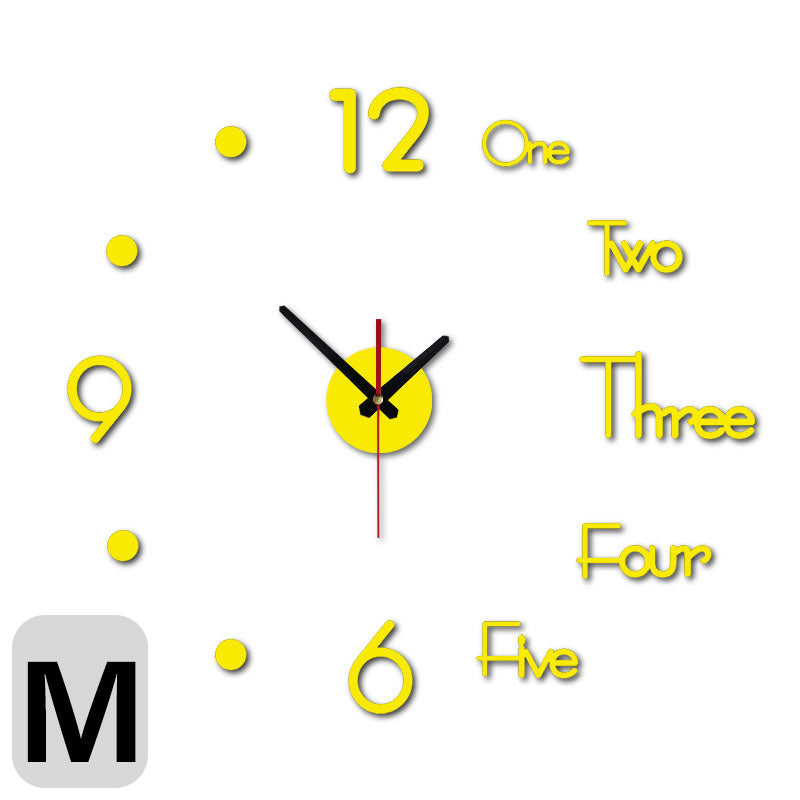 3D Creative Wall Clock