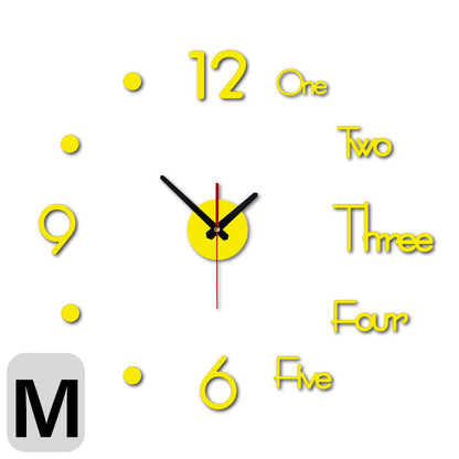 3D Creative Wall Clock