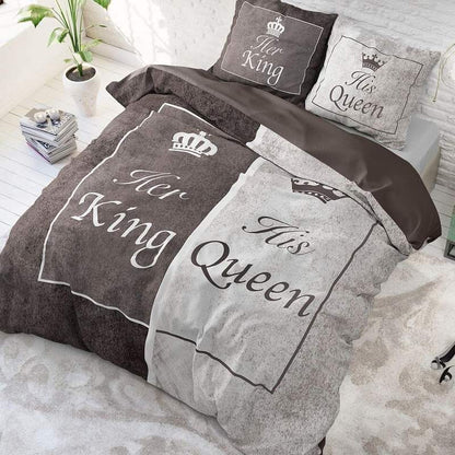 Her King & His Queen Bedding Set