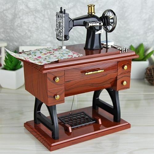 60% OFF!! Mini Sewing Machine Music Box