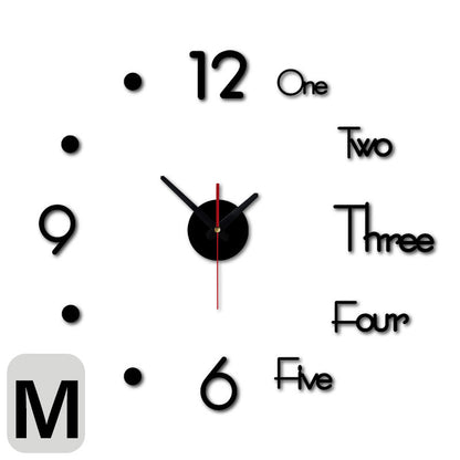 3D Creative Wall Clock